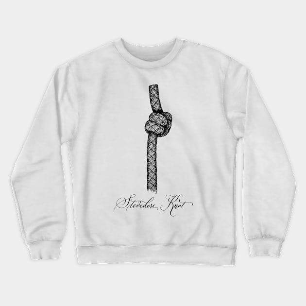 Stevedore Knot Crewneck Sweatshirt by illucalliart